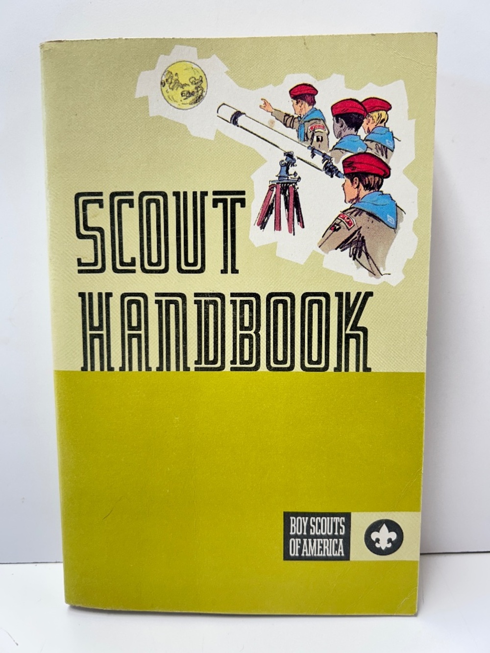 Vintage Scout Handbook Boy scouts of America Unused 8th Edition 3rd Printing
